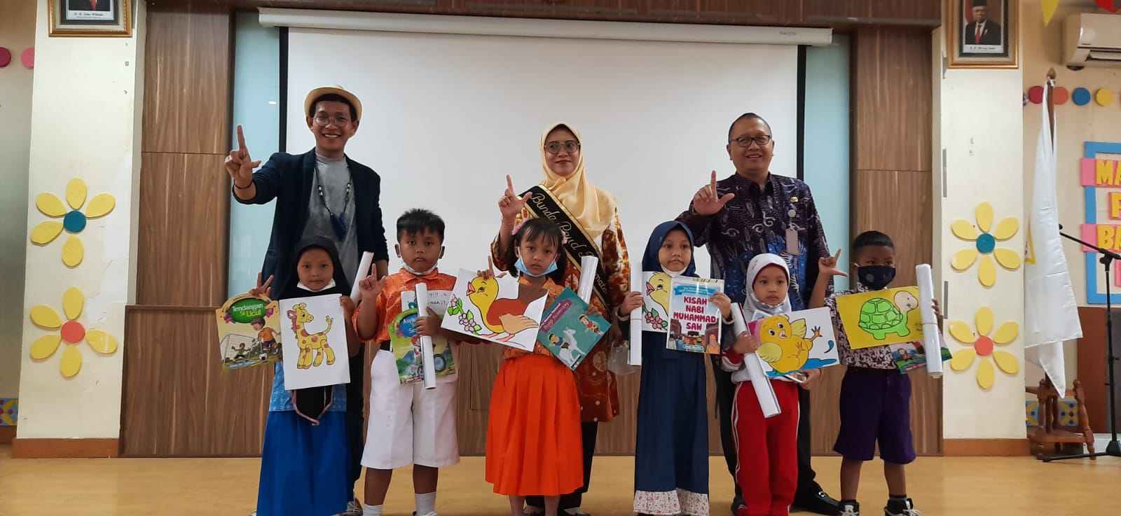 KETUPAT BETAWI : Ketemu Pemustaka Bareng Team Wisata Literasi Bersama Perwakilan PAUD Kecamatan Gambir